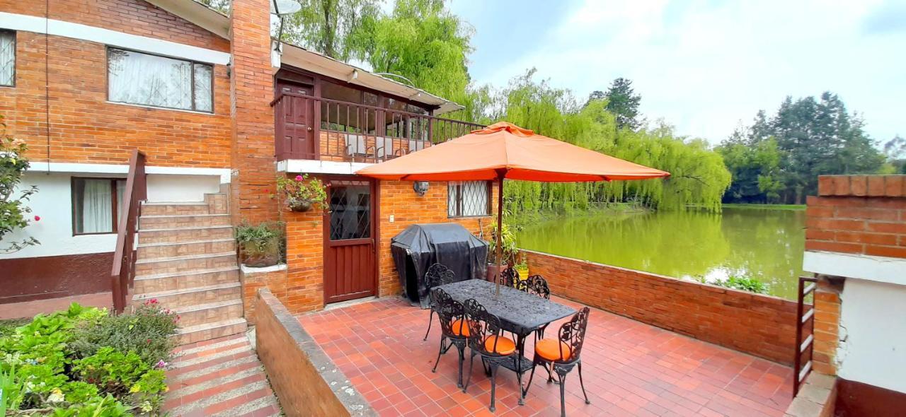 Hacienda Moncora Cabana Lago P 1 El Rosal المظهر الخارجي الصورة